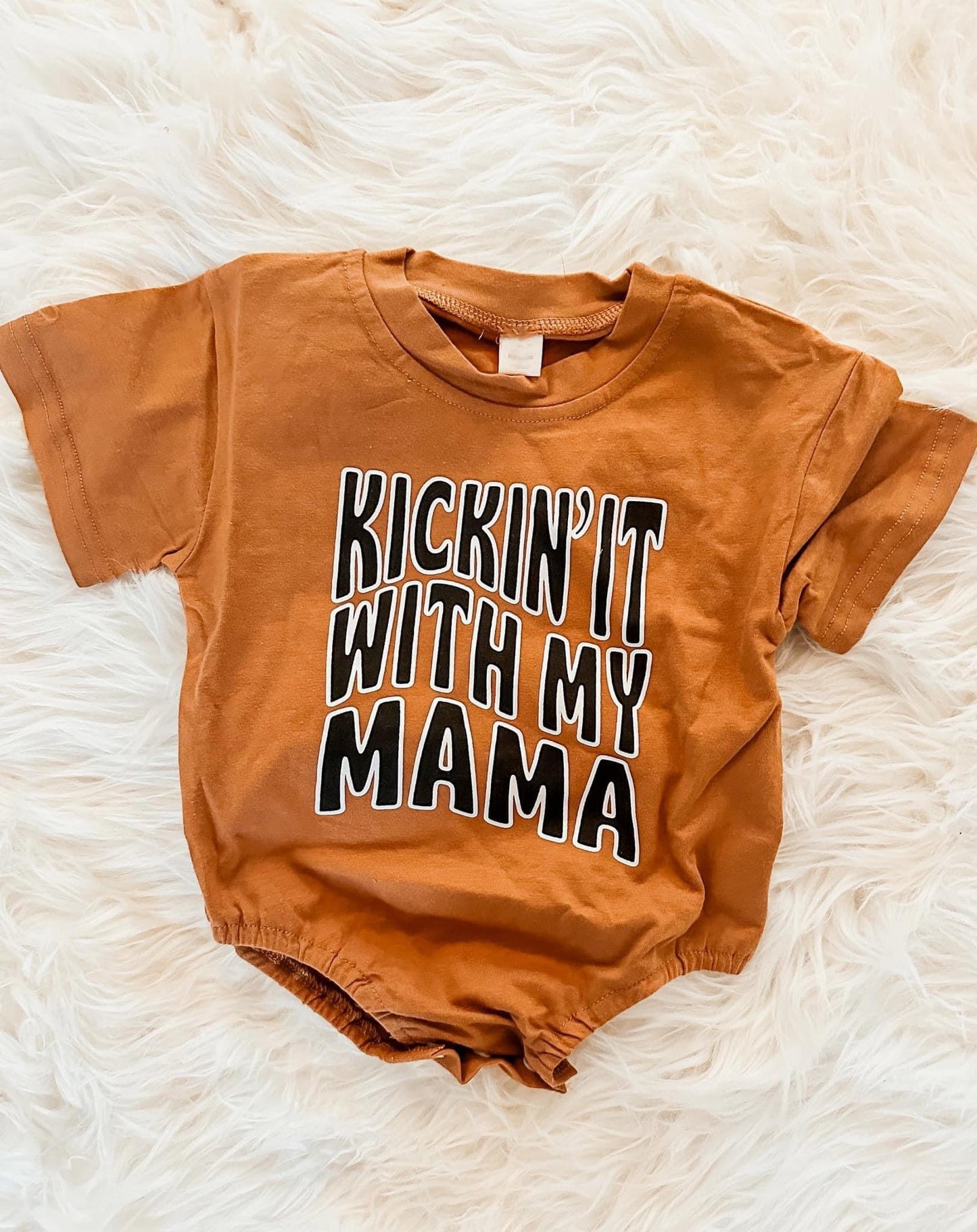 Kickin’ It With My Mama Romper