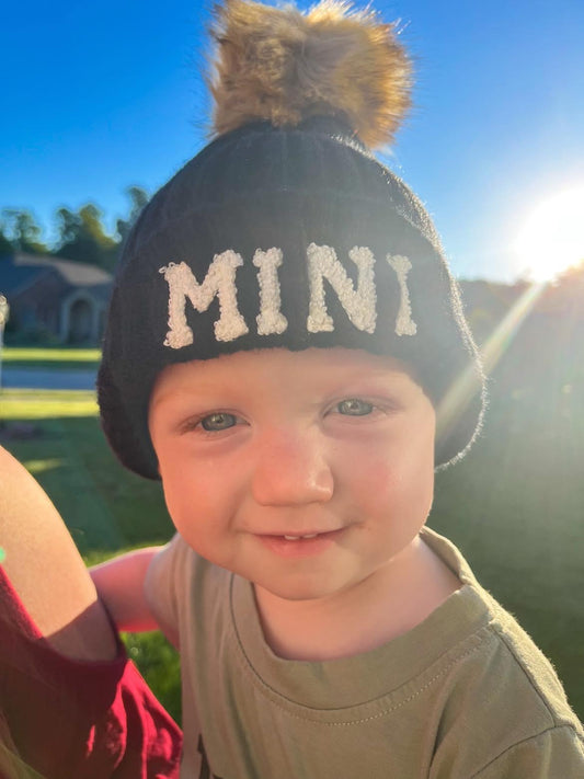 Mama + Mini Patch Beanies