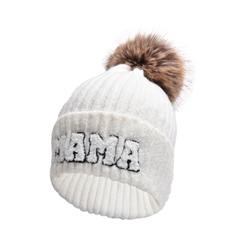 Mama + Mini Patch Beanies