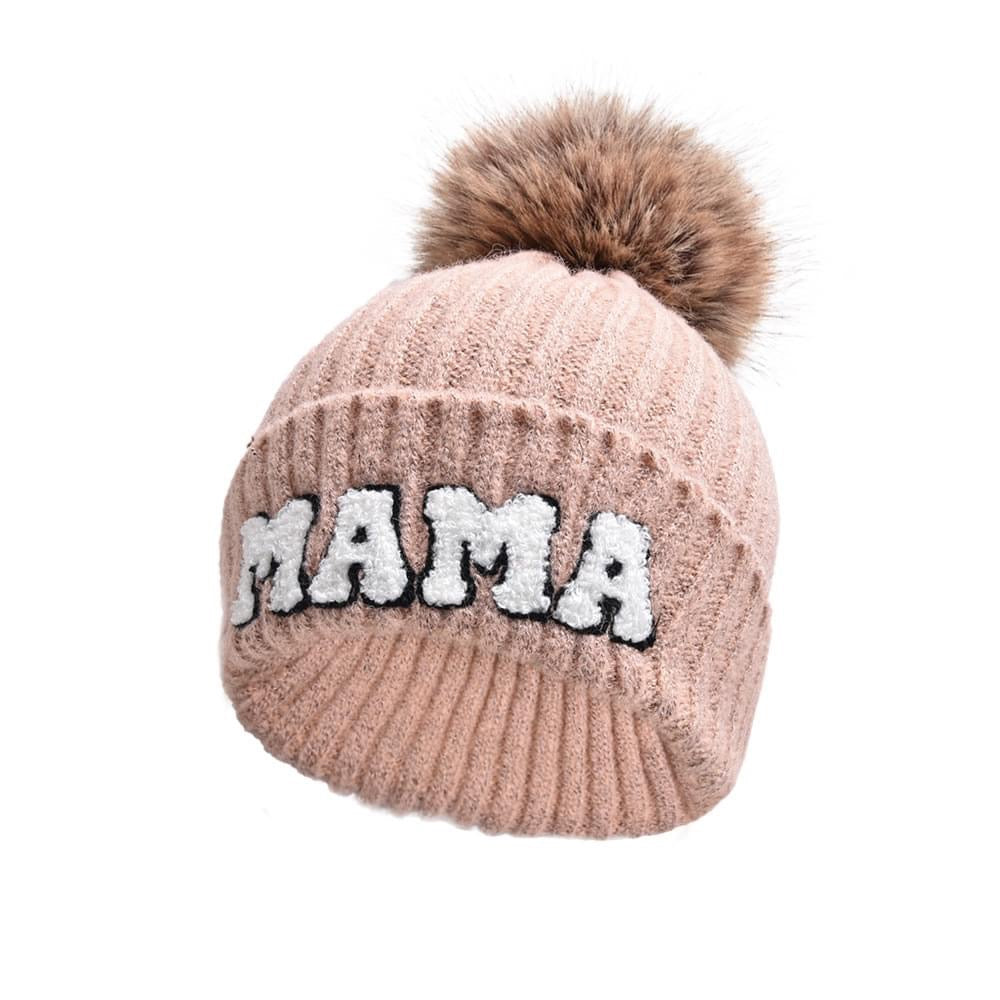 Mama + Mini Patch Beanies