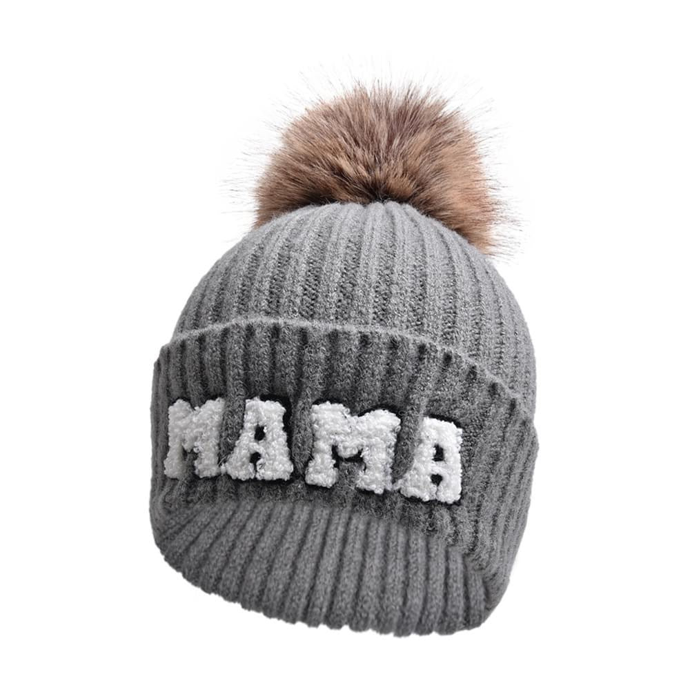 Mama + Mini Patch Beanies