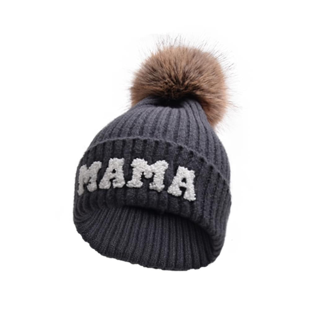 Mama + Mini Patch Beanies